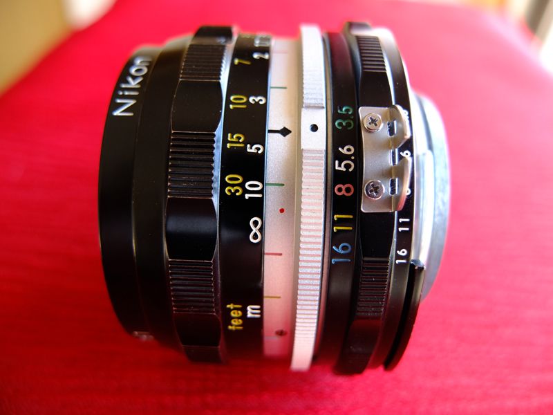 ニコン オートニッコール28mmF3.5Ai改造-