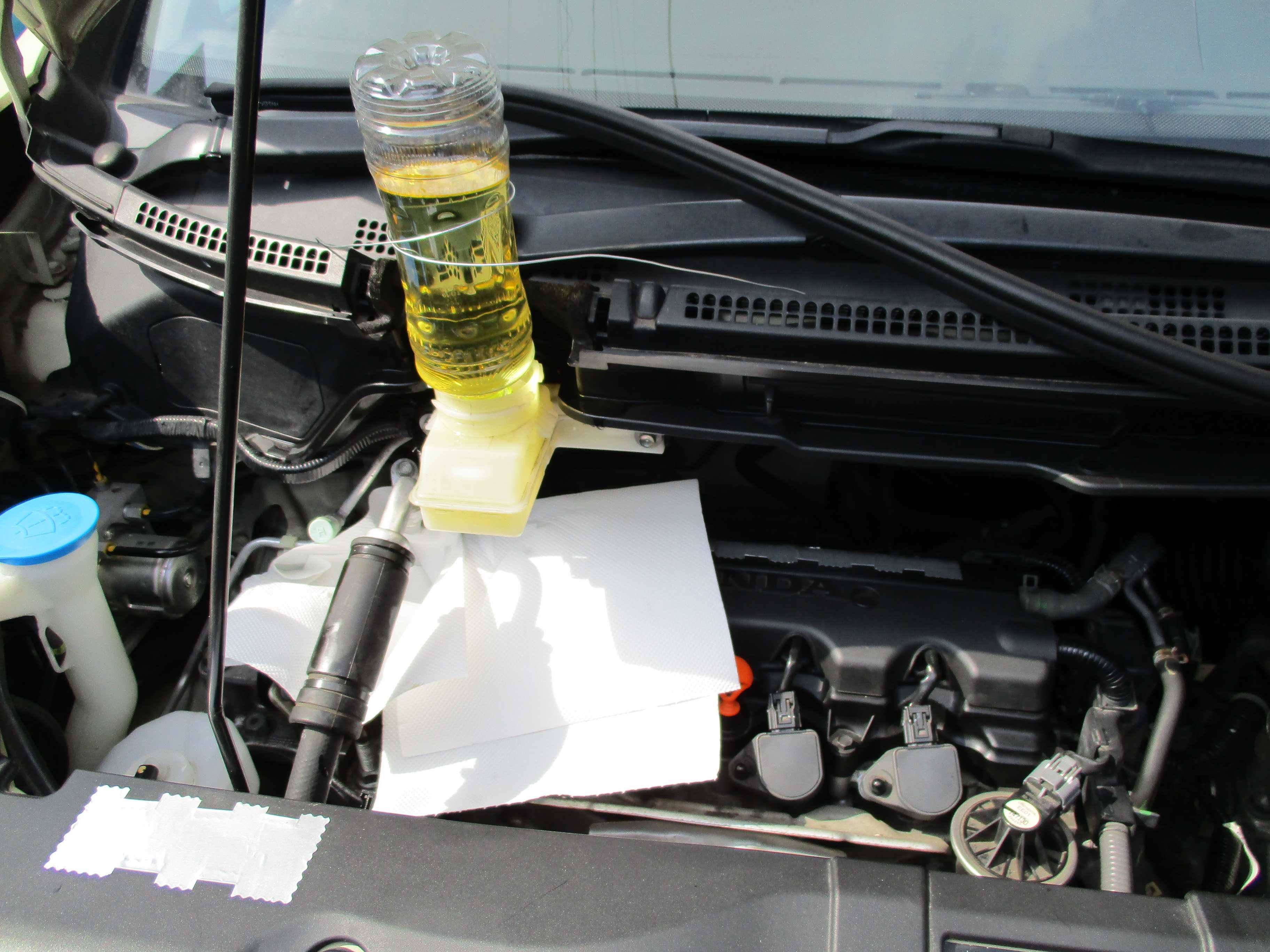 100均のワンウェイバルブで1人でブレーキフルード交換 Diy好き 楽天ブログ