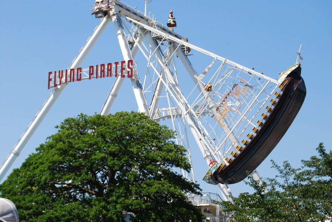旅先スケッチ】元祖「フライングパイレーツ」に乗る！ | 旅人て