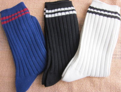 ラインソックス 3足1050円福岡パルコ、Leggy.JPG