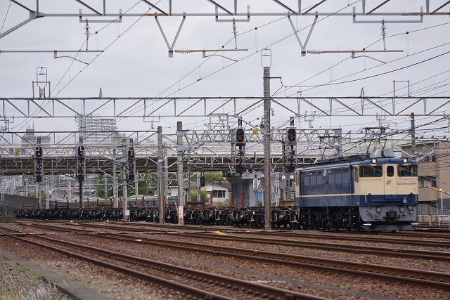 DE10 1654牽引 田端チキ工臨 & EF65 1102牽引 八王子チキ工臨4