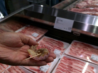 コストコ野々市店 試食 ~豚肉~ 20150911