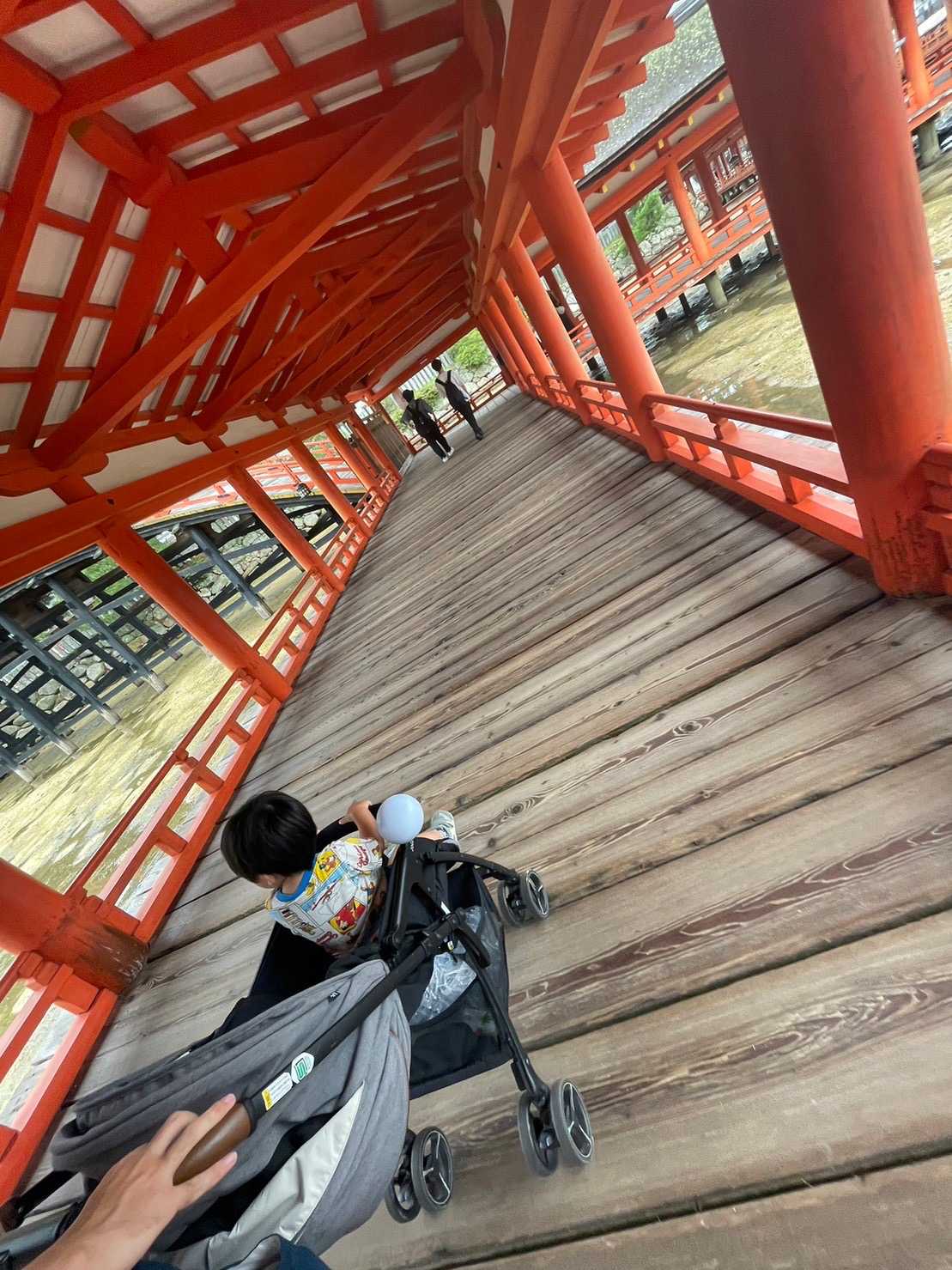 厳島 神社 ベビーカー