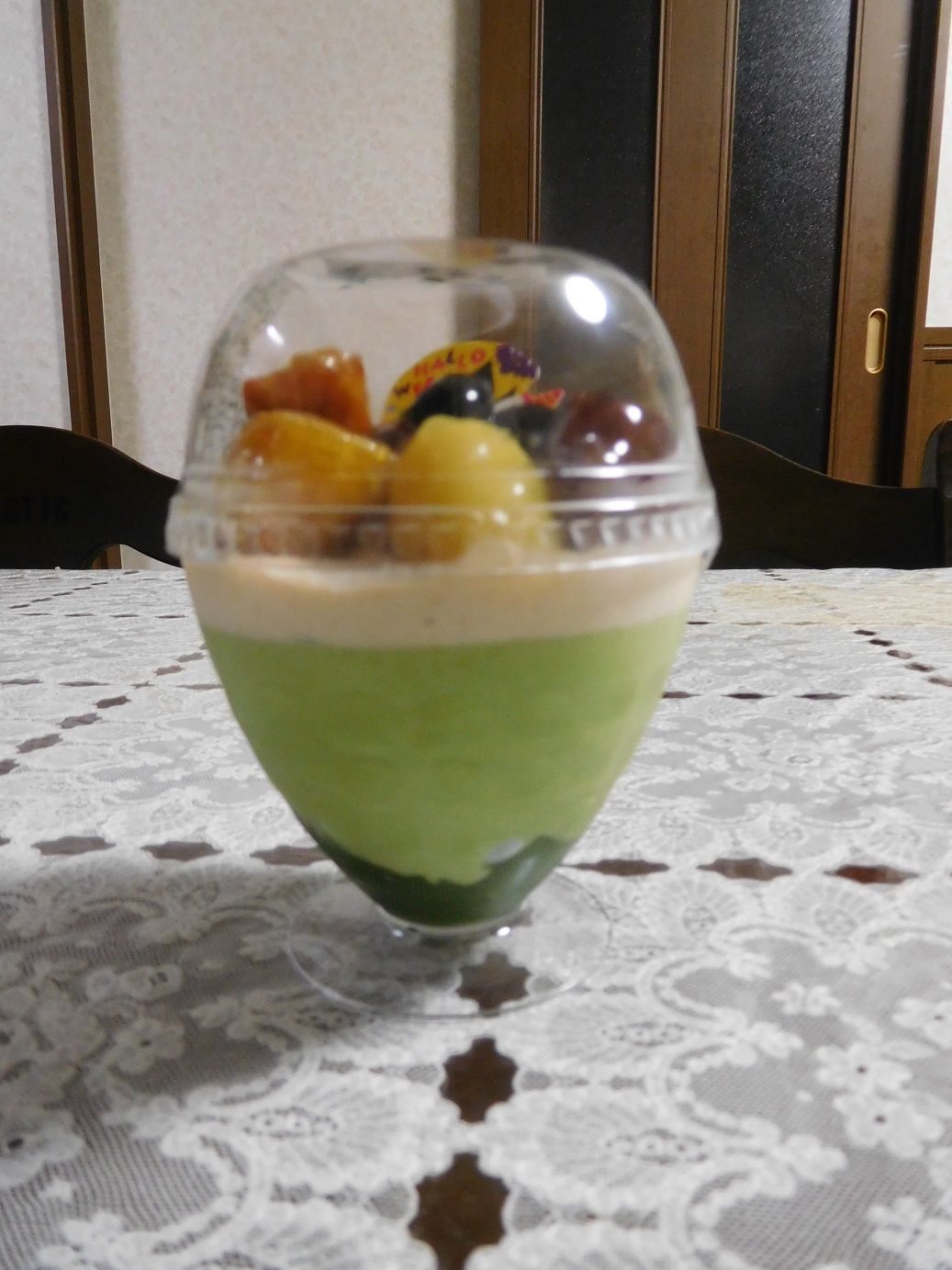 ケーニヒスクローネの 秋の和風パフェ tea garden ちょっとひとりごと 楽天ブログ