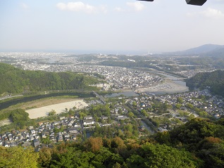 岩国市街地