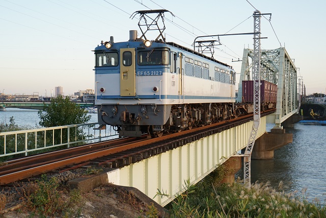 EF65 501牽引 陸羽東線全線開通100周年号  返却 & EF65 2127鹿島貨物4