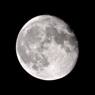 十七夜の月