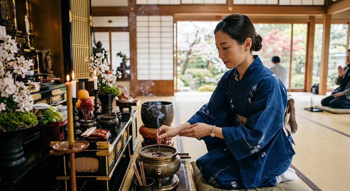 お彼岸お供え物お線香 「迷った時、会いに行く場所」  「近況報告をしに行く」  「自分の原点に戻る時間」