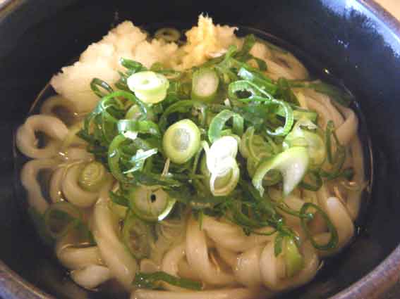 和ぁさんの「かけうどん」-2♪