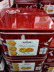 コストコ　クッキー缶