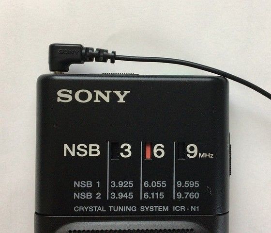 SONY ICR-N1（NSB1/NSB2 ラジオ） | ひとりごと程度のラジオ生活ブログ 