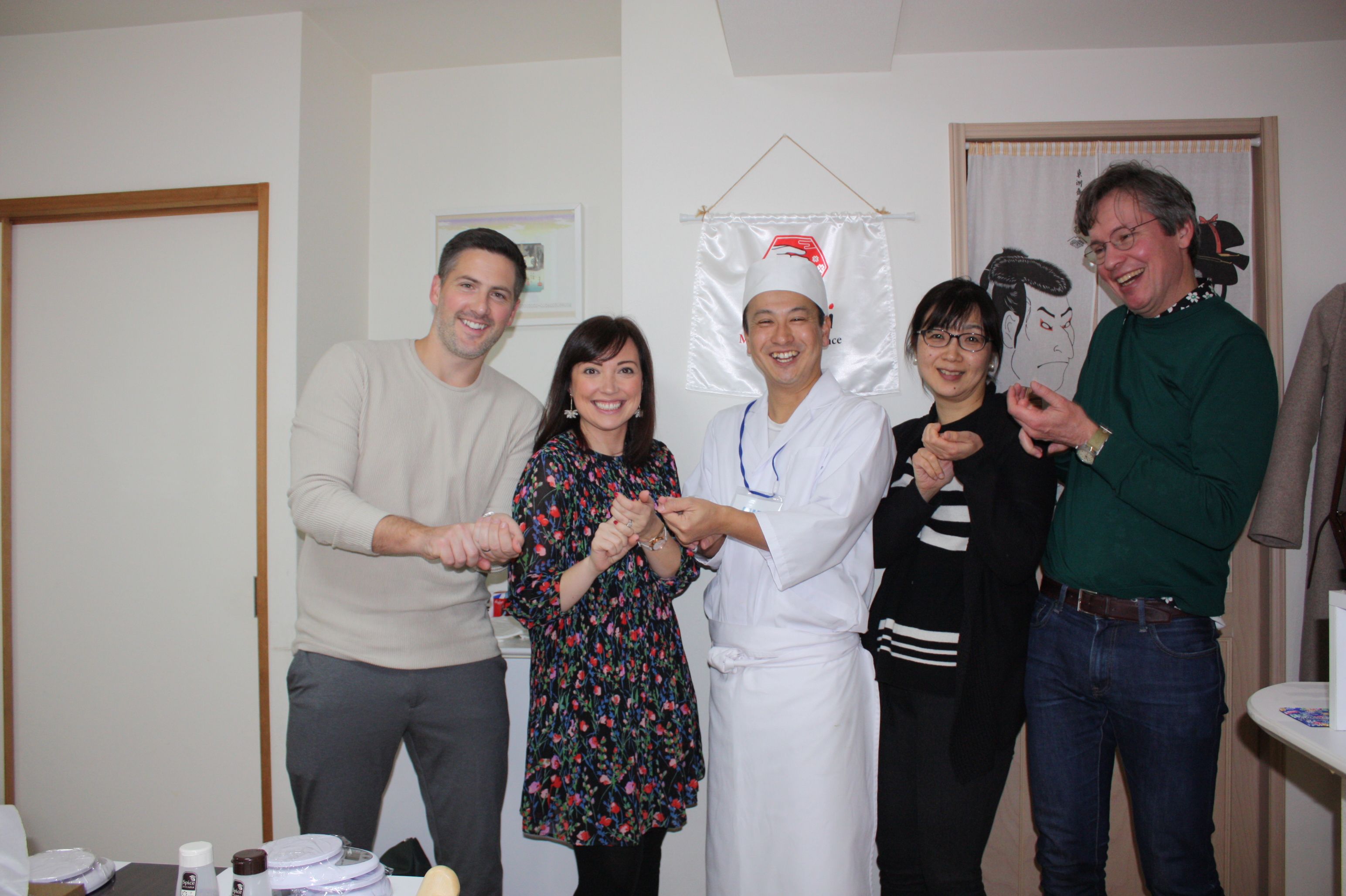 ドイツからのカップルとインターナショナルスクール講師カップル 寿司作り体験教室で国際交流してます の夫婦 楽天ブログ