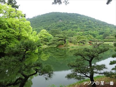 20160511 讃岐うどん　栗林公園5