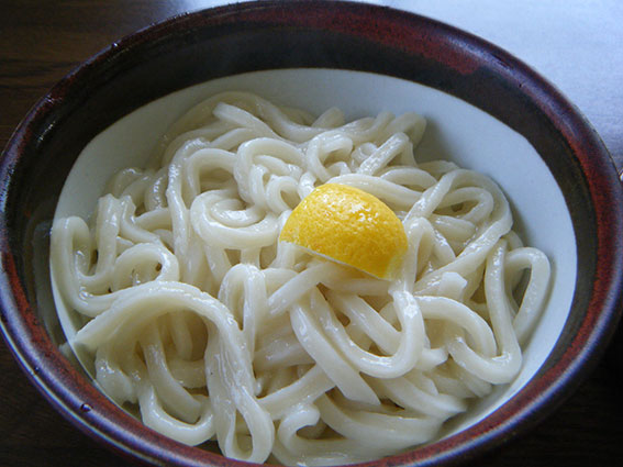 つくだうどんの「ぶっかけ」-2♪