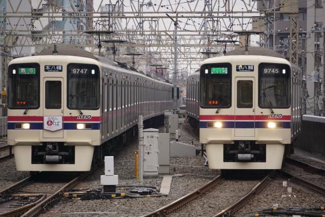京王 9000系 第14回｢高尾山の冬そば｣キャンペン6