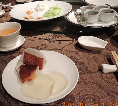 目黒雅叙園「旬遊紀」北京ダック