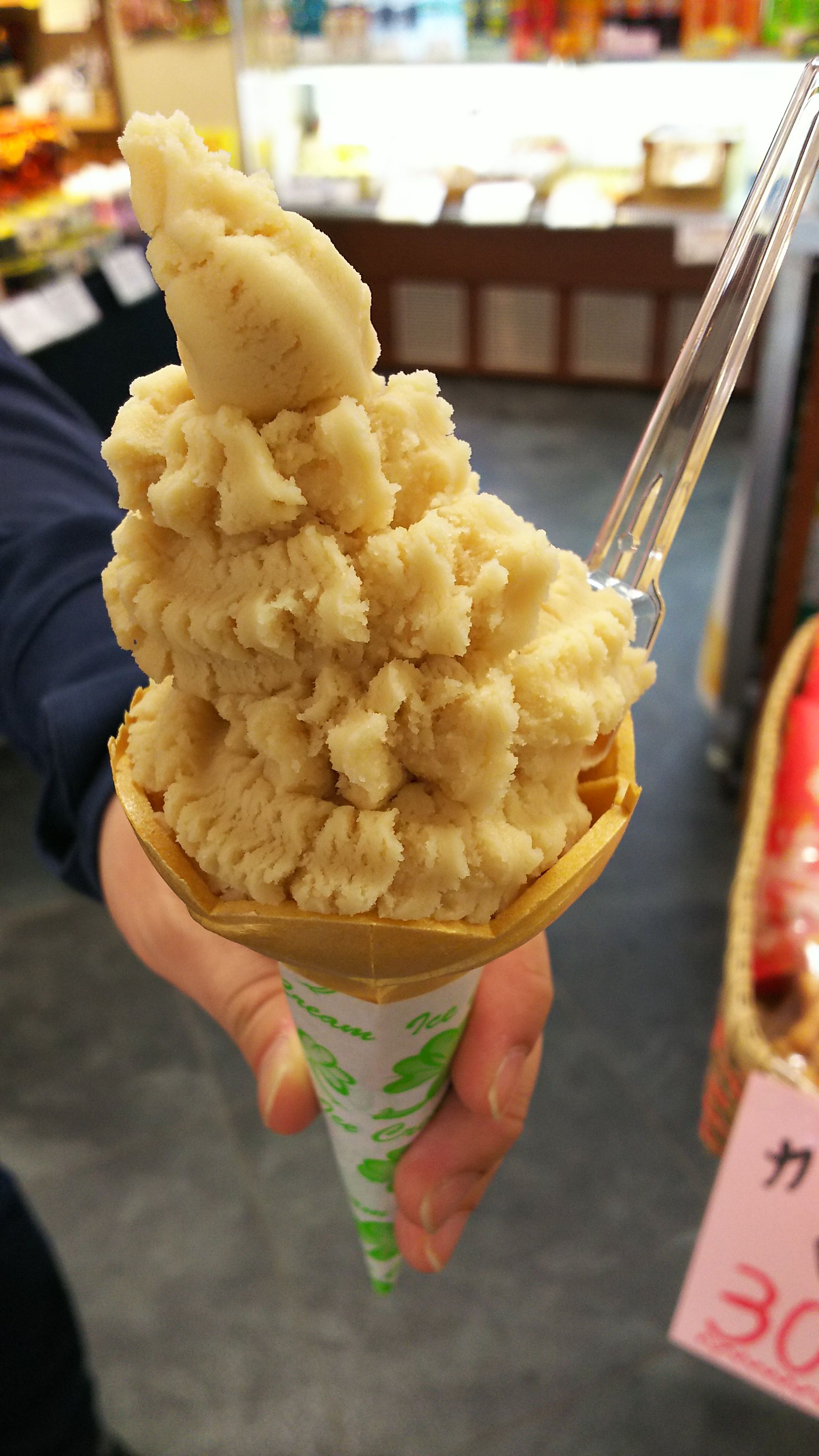 アイス】電気ブランアイス《東京都江東区亀戸4丁目亀戸梅屋敷》（1