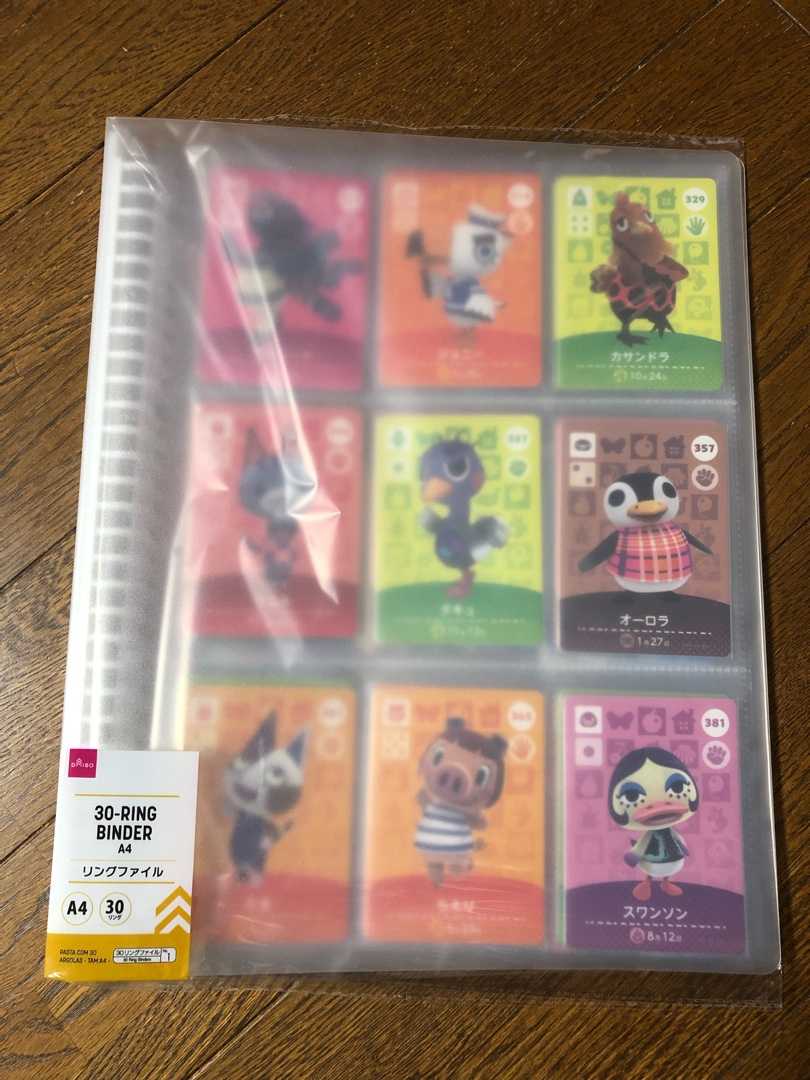 Amiiboカードの収納ファイル かあちゃんのきまぐれお買い物日記 楽天ブログ