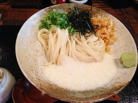 うどんばか平成製麺所やまかけうどん