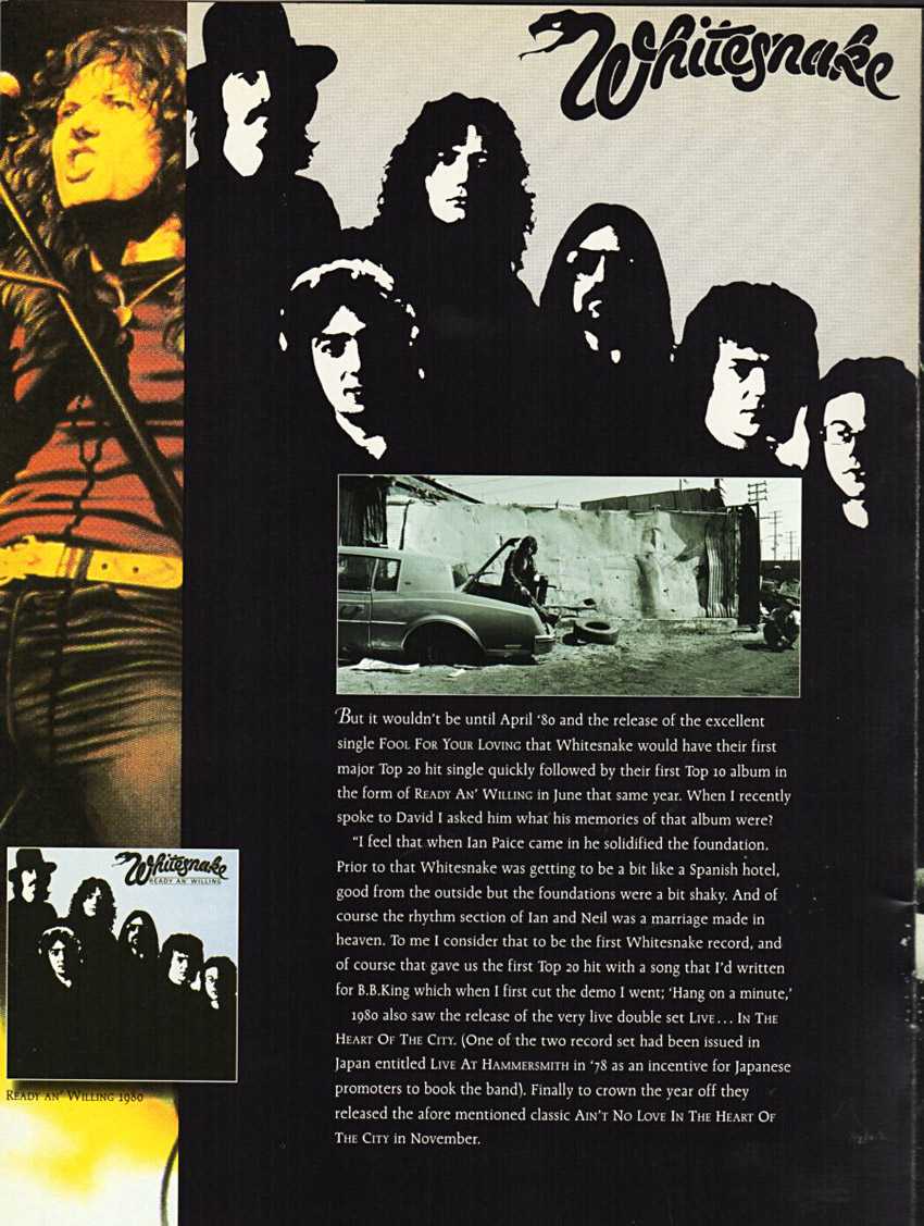 Whitesnake『Restless Heart』/1997年 9thアルバム | おじなみの日記