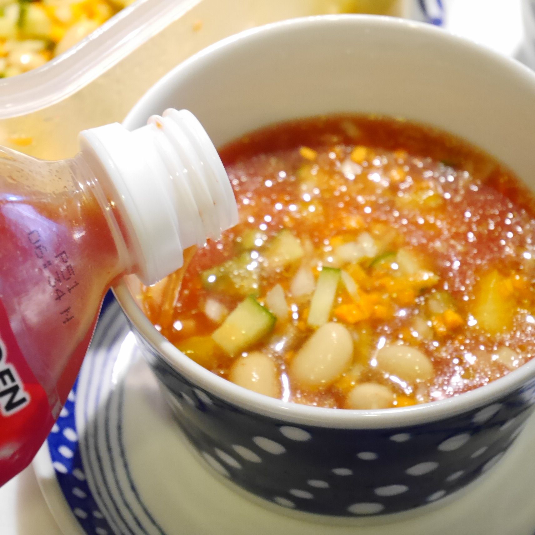 冷製サラダスープ_トマトジュース