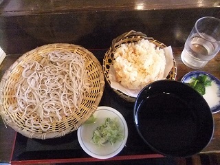 天茶家@伊東の桜エビかき揚げそば