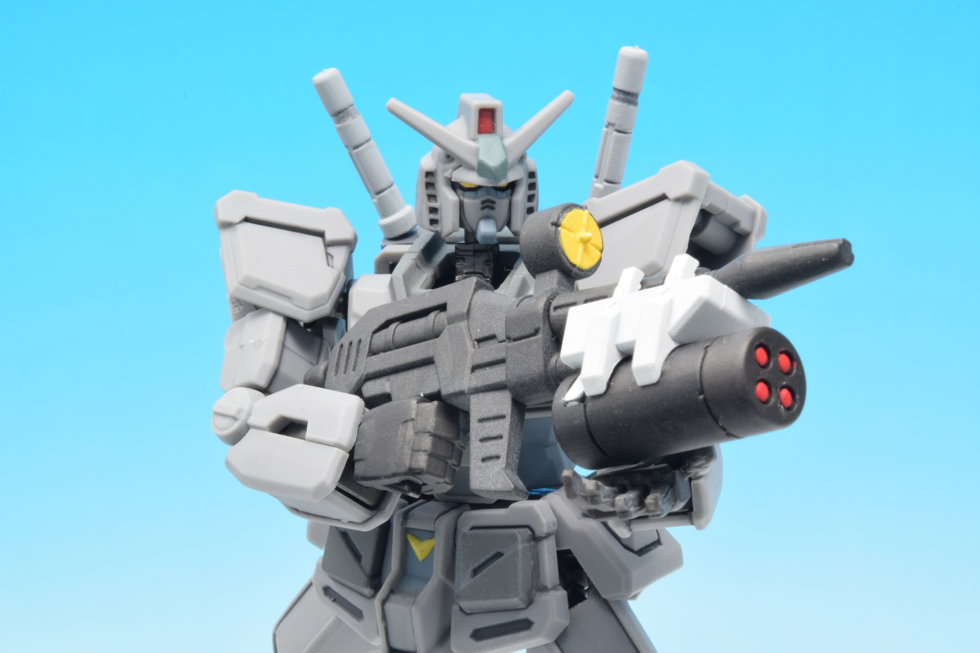 Gフレーム G-3ガンダム＆シャア専用リック・ドム【食玩】＜前編