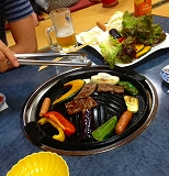 焼いてます