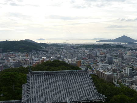 松山城　景色