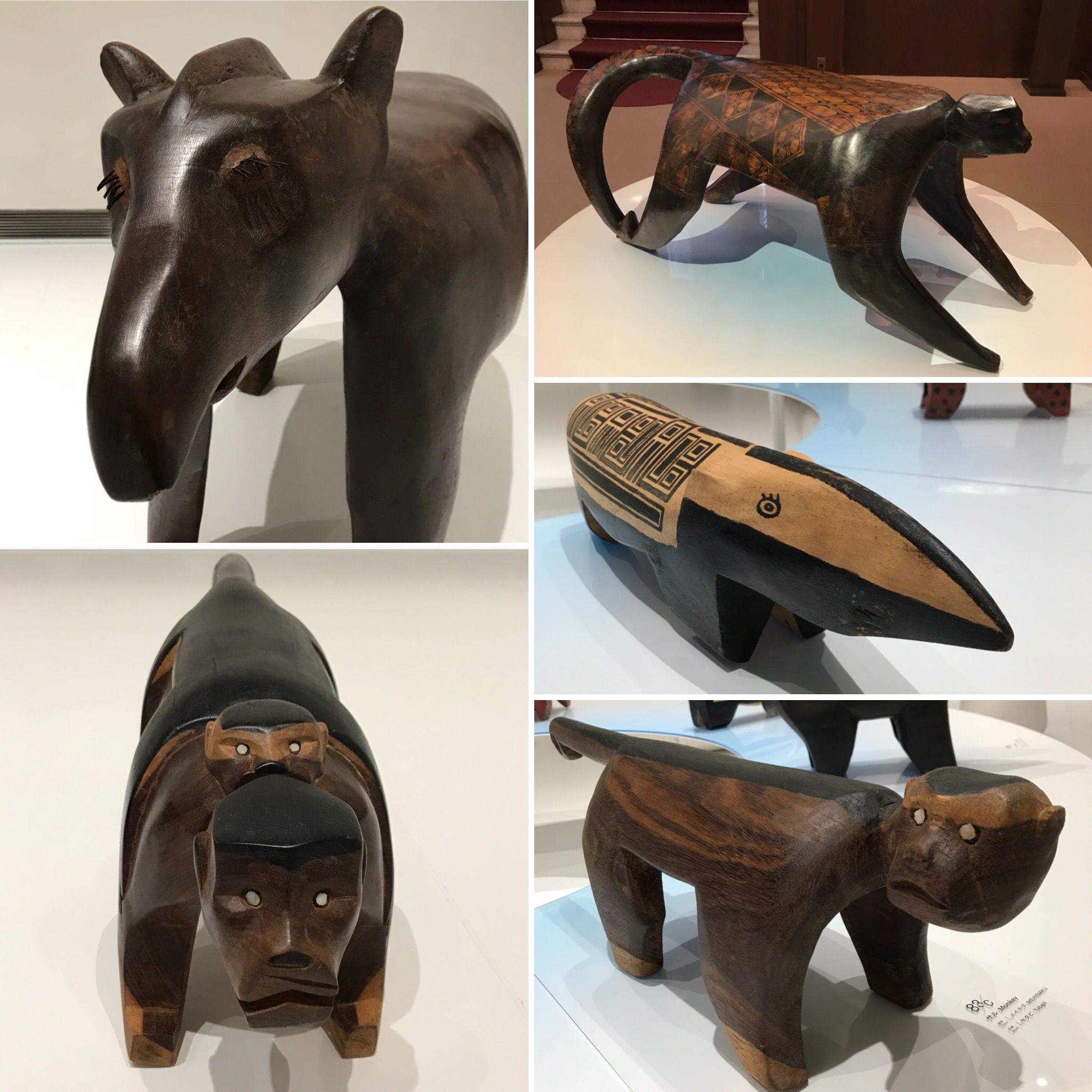 ブラジル先住民の椅子 野生動物と想像力 東京都庭園美術館 ポケモン