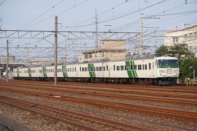 新金 貨物線経由 185系 松戸～鎌倉 臨時列車3