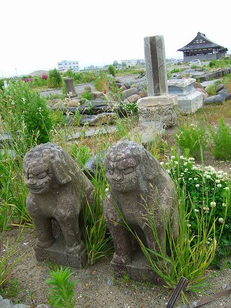 ゆりあげ湊神社の狛犬