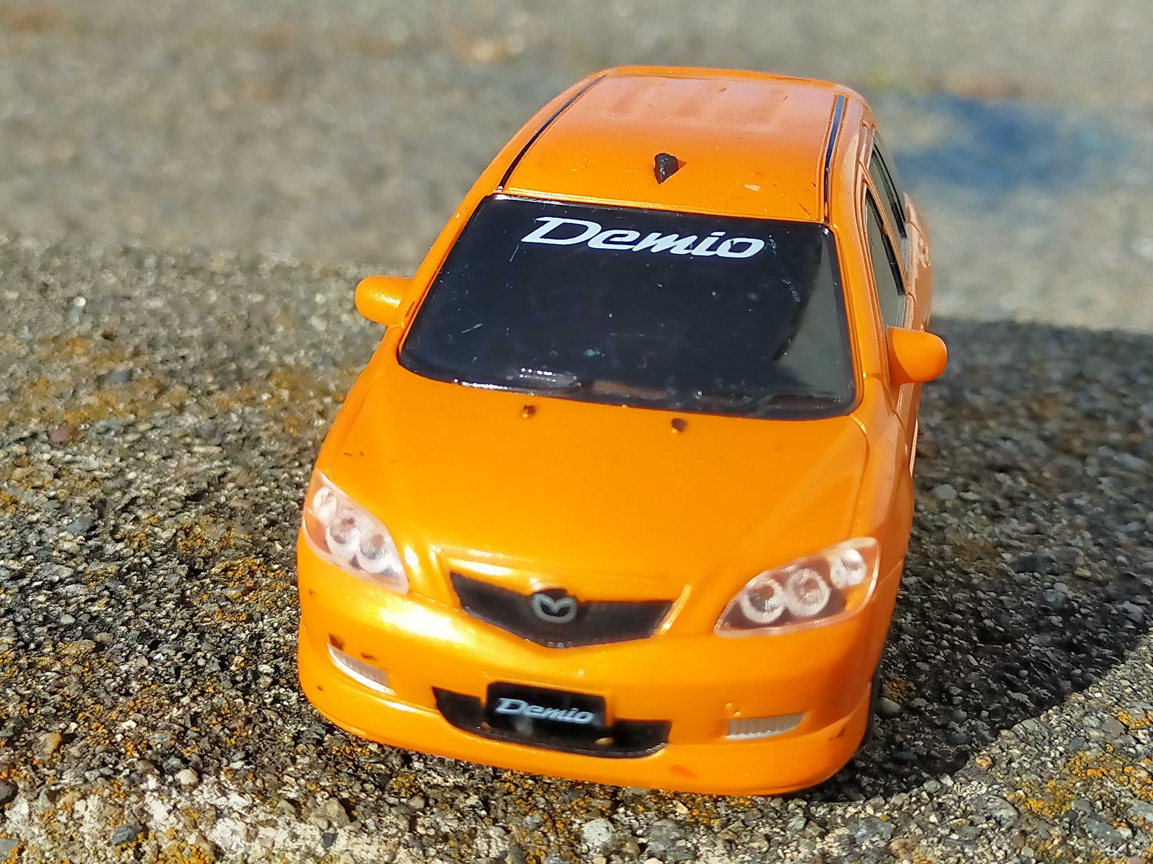 ドライブタウン マツダ デミオ ２代目 オレンジ 鉄道 自動車の模型 おもちゃのブログ 楽天ブログ