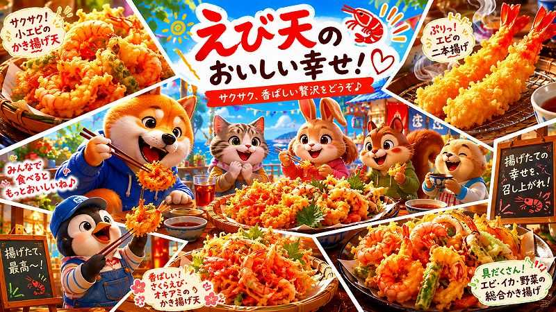北九州のえび天うどんを語るにゃ。