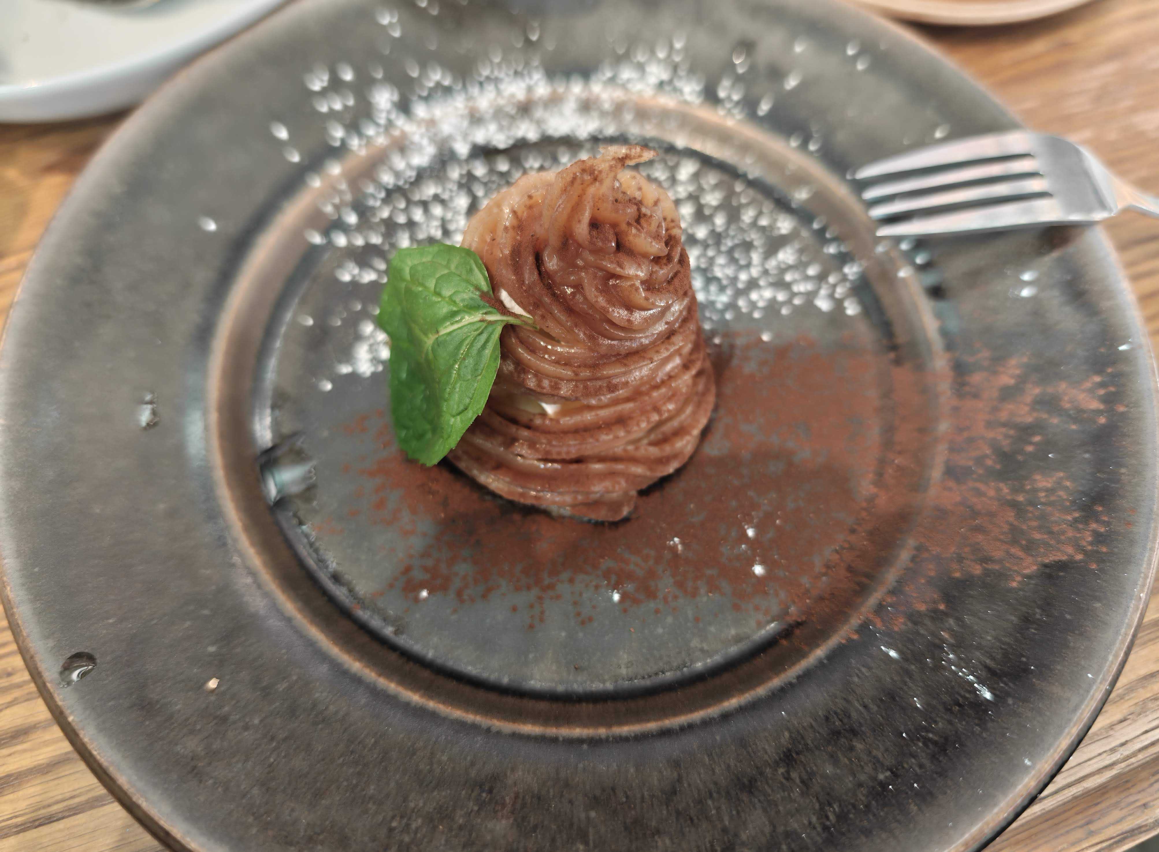 LA COCORICO 横浜赤レンガ倉庫店　土日祝限定アフタヌーンティー　モンブラン