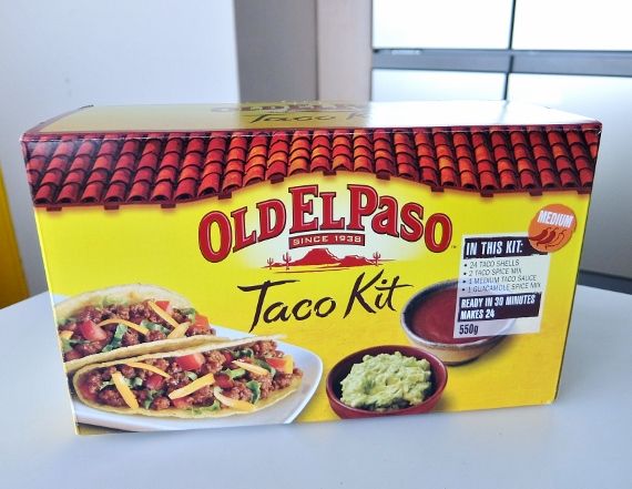 コストコ オールドエルパソ タコキット　1,378円也 オールド・エルパソ メキシカンフード タコキット Old ElPaso Taco Kit