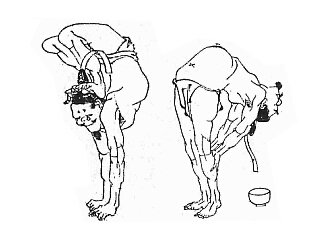 北斎が描いたポーズ２