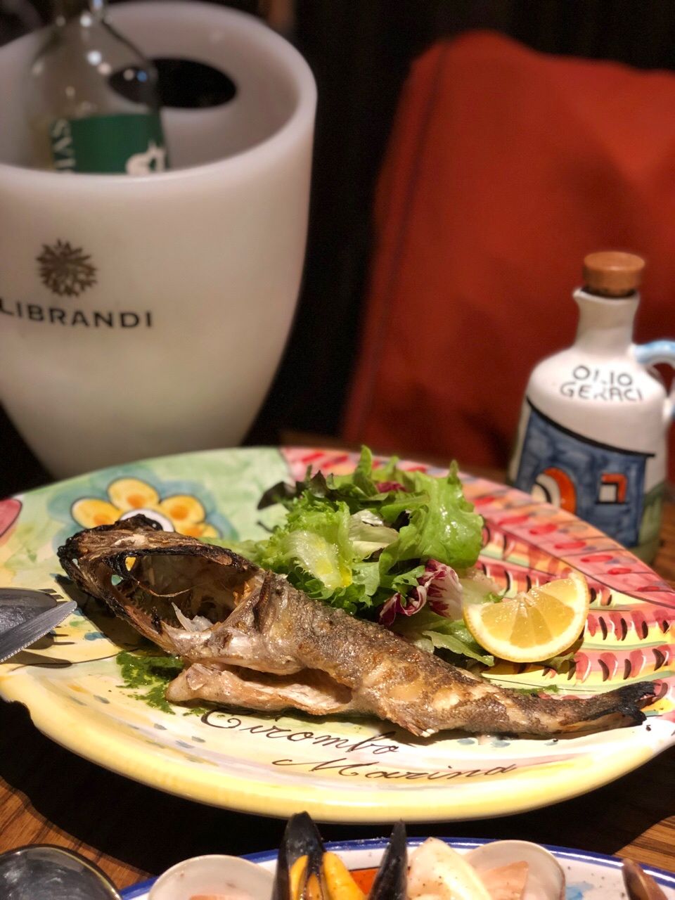 氷の上のお魚達を好みのお料理方法でいただけるお魚イタリアン チロンボ マリーナ 上野 あしたの風 楽天ブログ