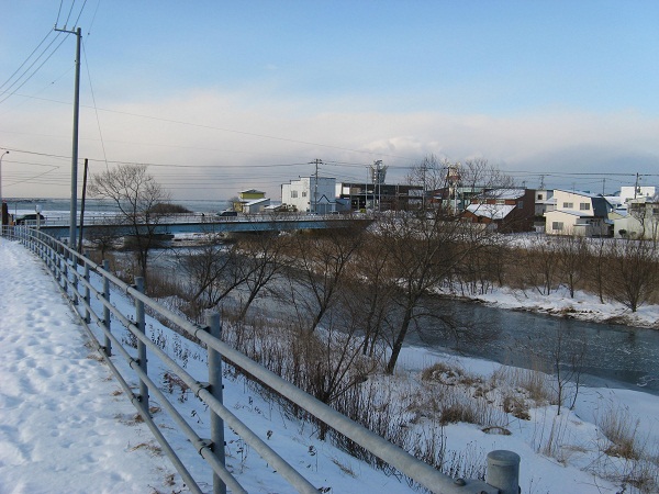 川の凍結２