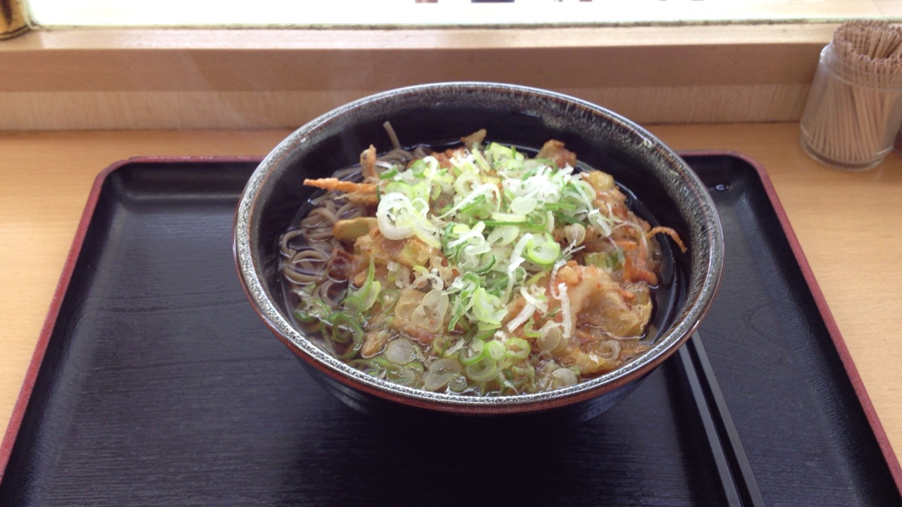 かき揚げ蕎麦