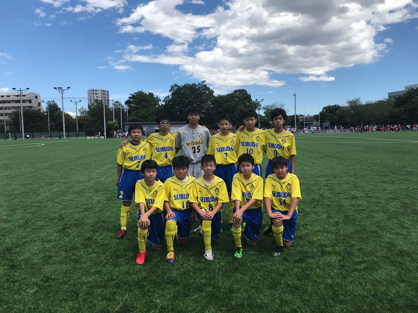 初めての公式戦 西武台新座中学サッカー部 楽天ブログ