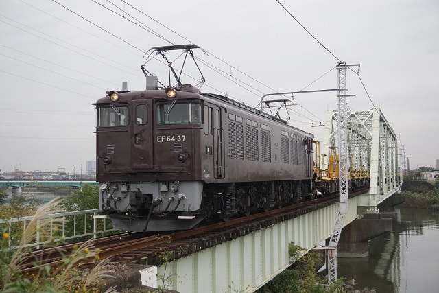 EF64 37牽引 塩山チキ工臨 & EF65 1104牽引 高崎チキ工臨4