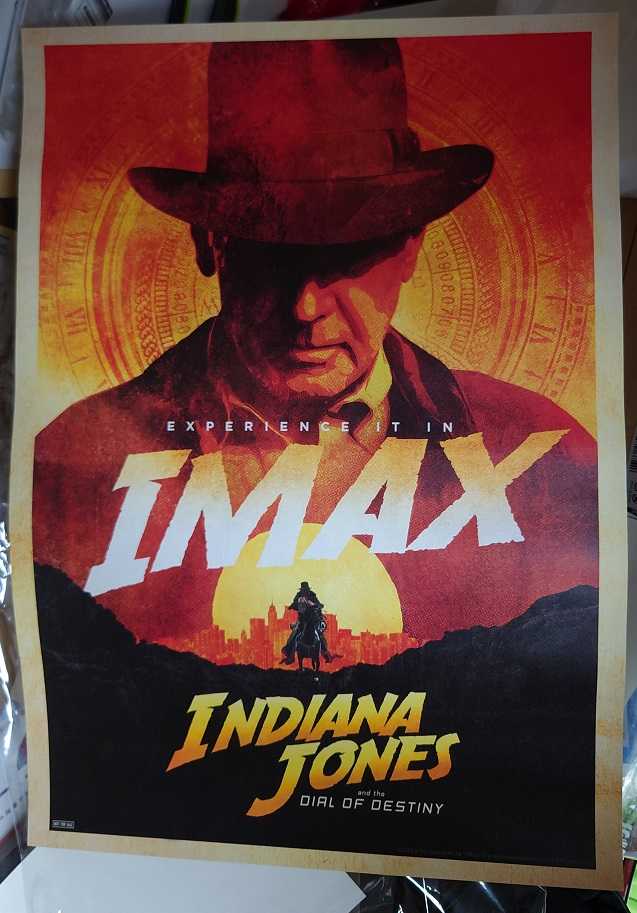 入場者特典​​『インディ・ジョーンズと運命のダイヤル』​​IMAX