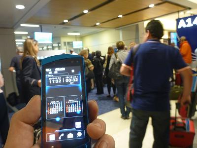 ダラス国際空港 携帯電話