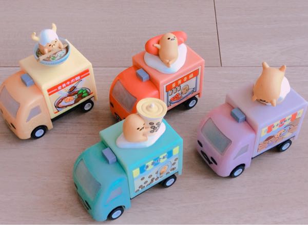 サンリオ　ぐでたま　台湾　ファミリーマート　限定　ミニカー　セット ぐでたま ミニカー4種＠台湾ファミマ | ぐでぐでママのわくわく