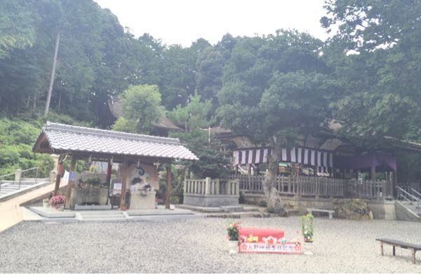 滋賀県 大野神社 嵐