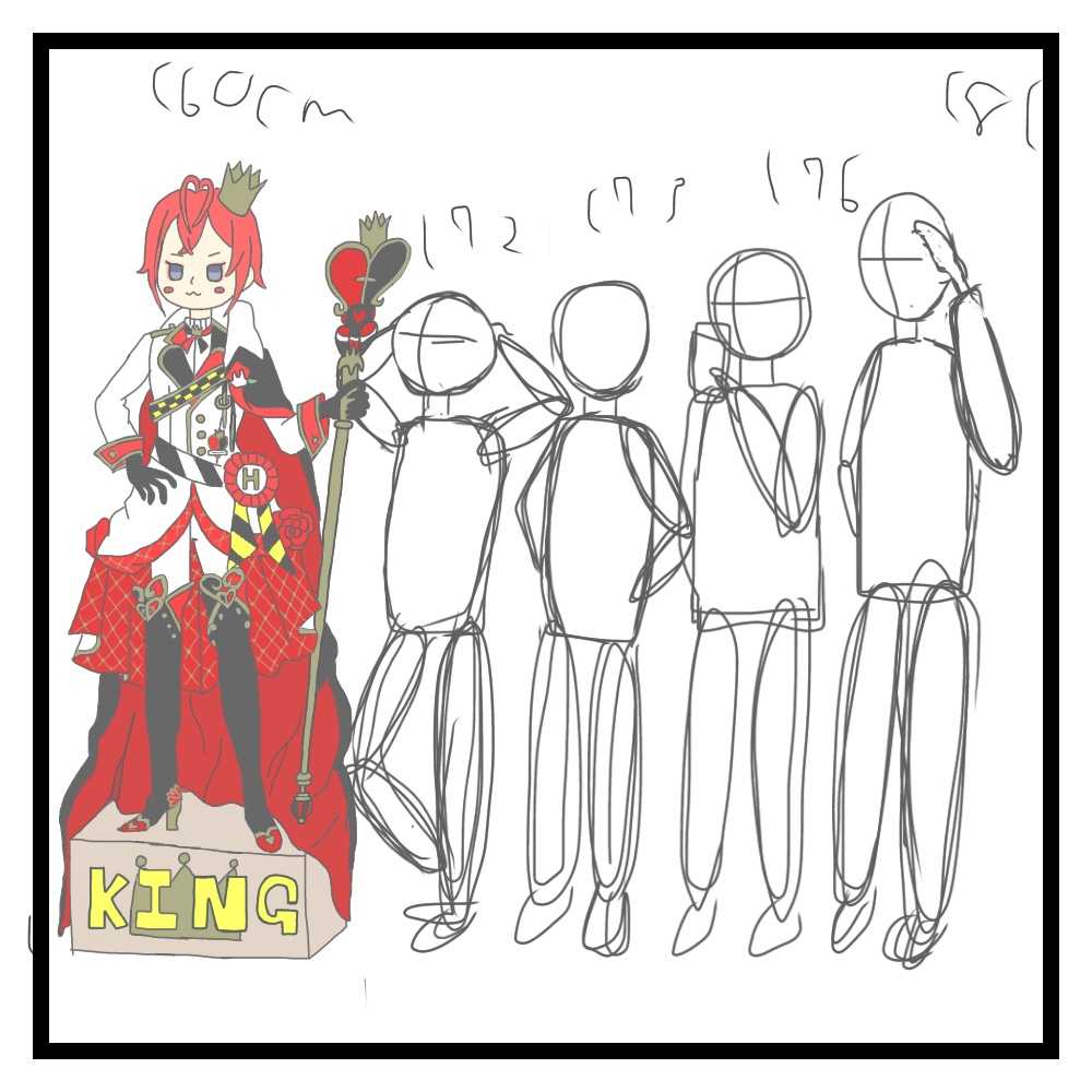 イラスト ハーツラビュル途中経過 ツイステ育成日記 楽天ブログ