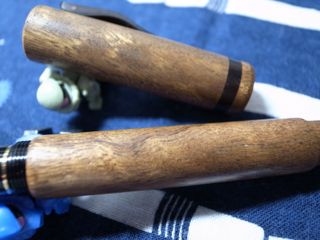木目の美しい万年筆