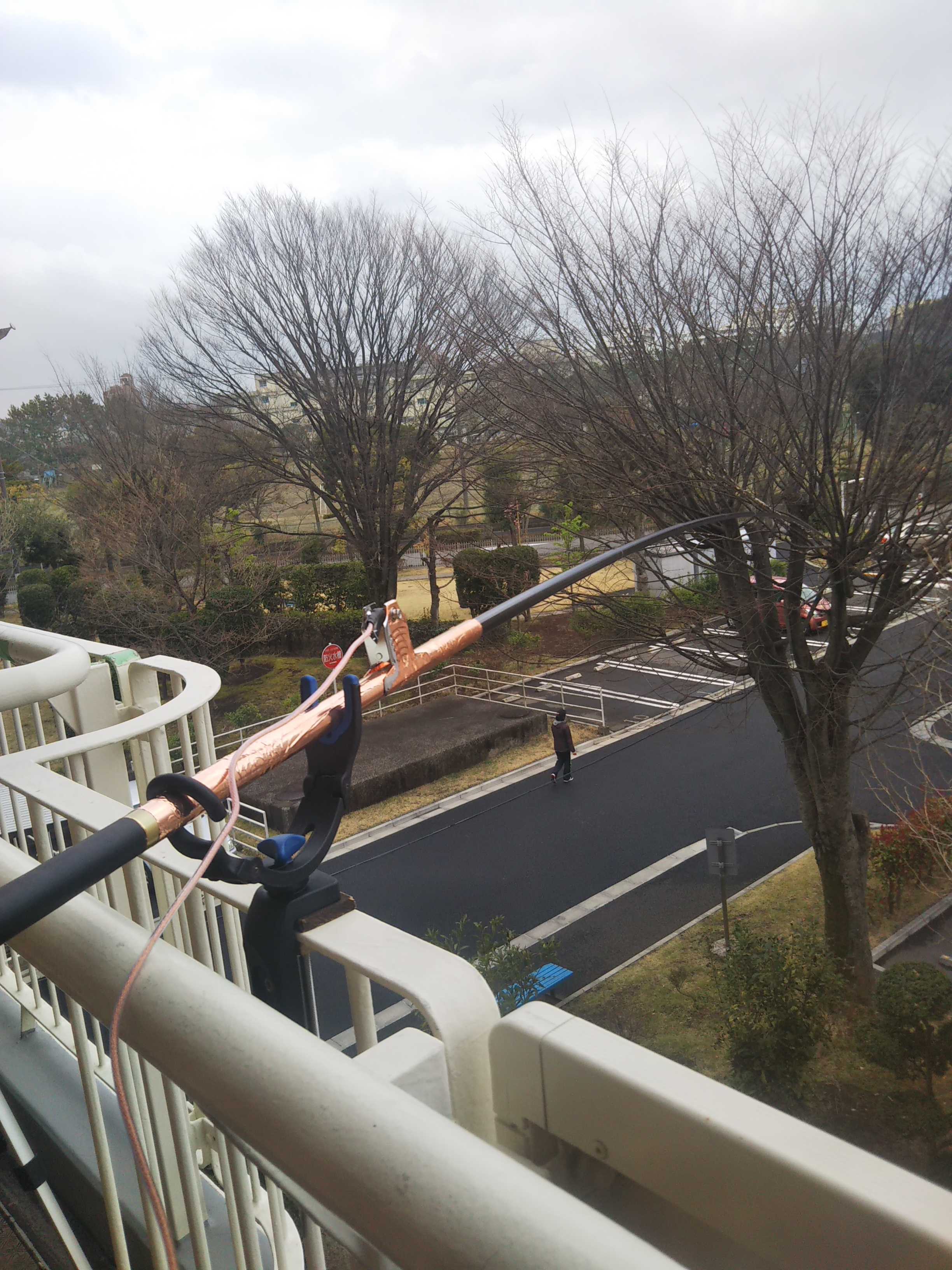 Wwrアンテナ でdxを釣りたい カーボン振出竿アンテナ チバit405 Jj1shm の運用 製作日記 楽天ブログ