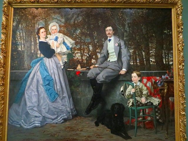絵画 ll) オルセー美術館 Musée d'Orsay ティソ 舞踏会 LL嬢の肖像 ロワイヤル